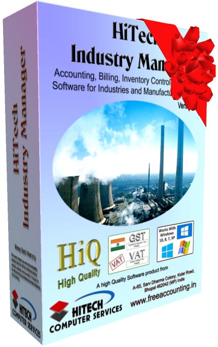 ERP, CRM and Accounting Software for Industry, Manufacturing units. Modules : Customers, Suppliers, Inventory Control, Sales, Purchase, Accounts & Utilities. Free Trial Download.